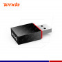 ADAPTADOR INALAMBRICO USB TENDA U1, MINI 300 Mbps