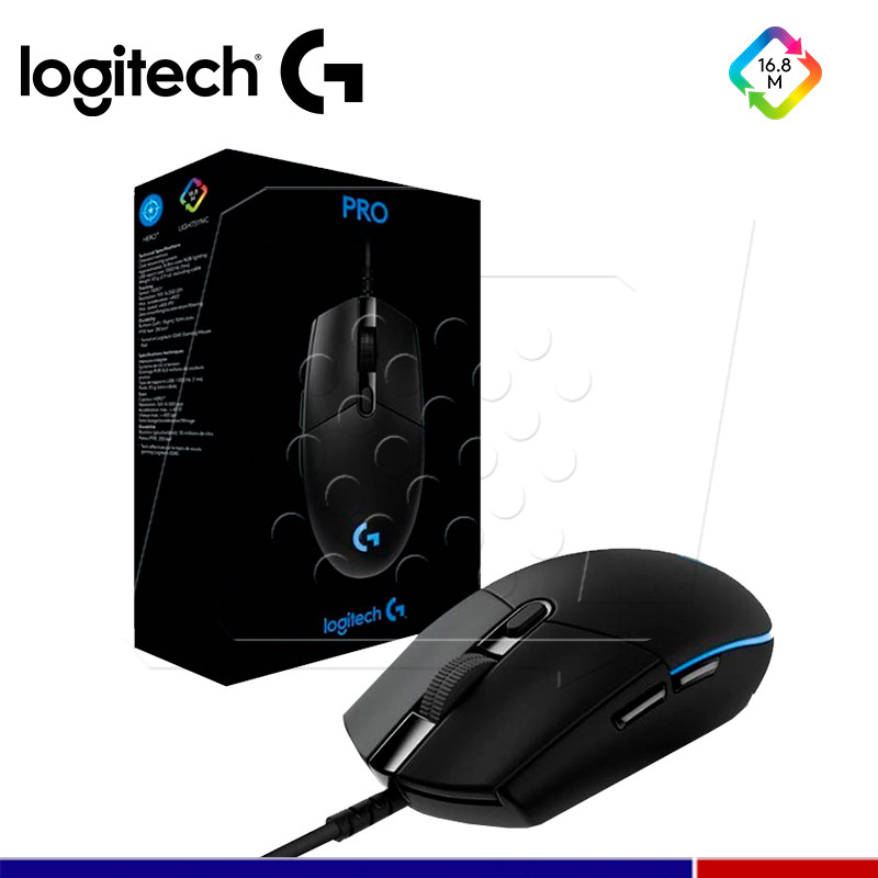 Logitech g pro ratón gaming inalámbrico 25600dpi negro - PC Montajes