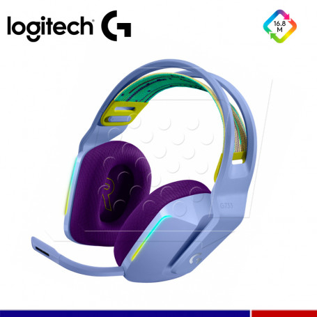 Comprá Auricular Gamer Logitech G733 K/DA Edition Lightspeed Inalámbrico  RGB (981-000989) - Envios a todo el Paraguay