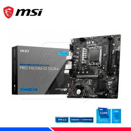 MAINBOARD MSI PRO H610M-G DDR4, LGA 1700