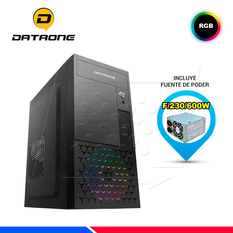 CASE DATAONE STAR 501, F/230/600W, RGB CASE DATAONE STAR 501, F/230/600W, RGB