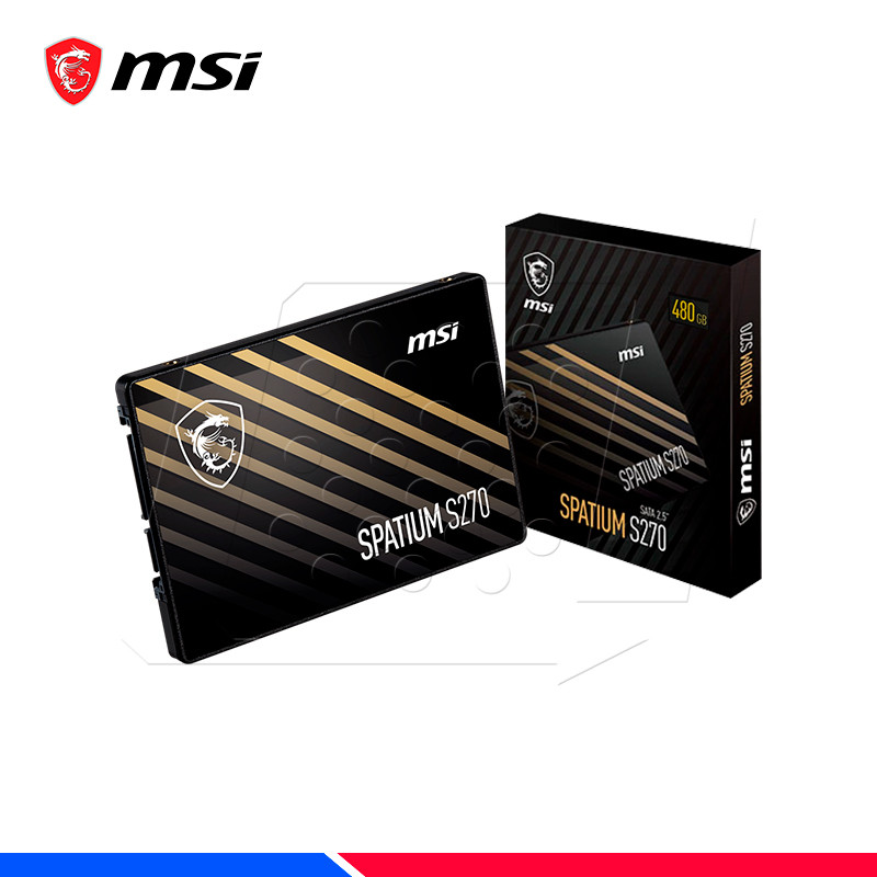 Disque dur MSI SPATIUM S270 SATA 2.5 480GB 480 GB SSD – Rep's Your Phone