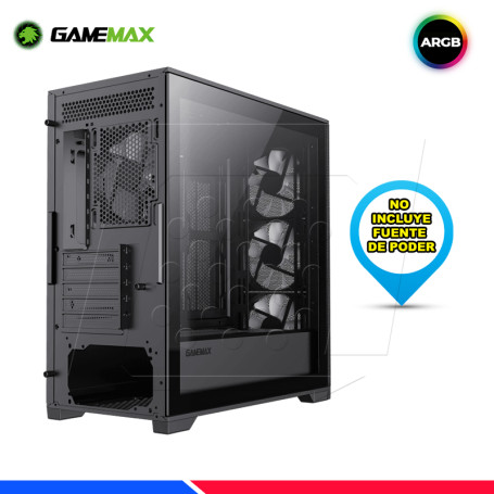 Gamemax Kreator Black USB3.0 Tempered Glass ATX Mid Tower Gaming