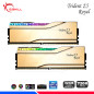 MEM. RAM G.SKILL TRIDENT Z5 ROYAL GOLD, INTEL XMP, 32GB (16x2) DDR5 7200 MHZ, CL34 MEM. RAM G.SKILL TRIDENT Z5 ROYAL GOLD, INTEL XMP, 32GB (16x2) DDR5 7200 MHZ, CL34