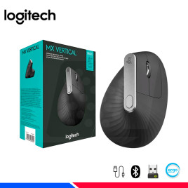 MOUSE LOGITECH MX VERTICAL ADVANCE ERGONOMIC, WIRELESS/BT, BLACK