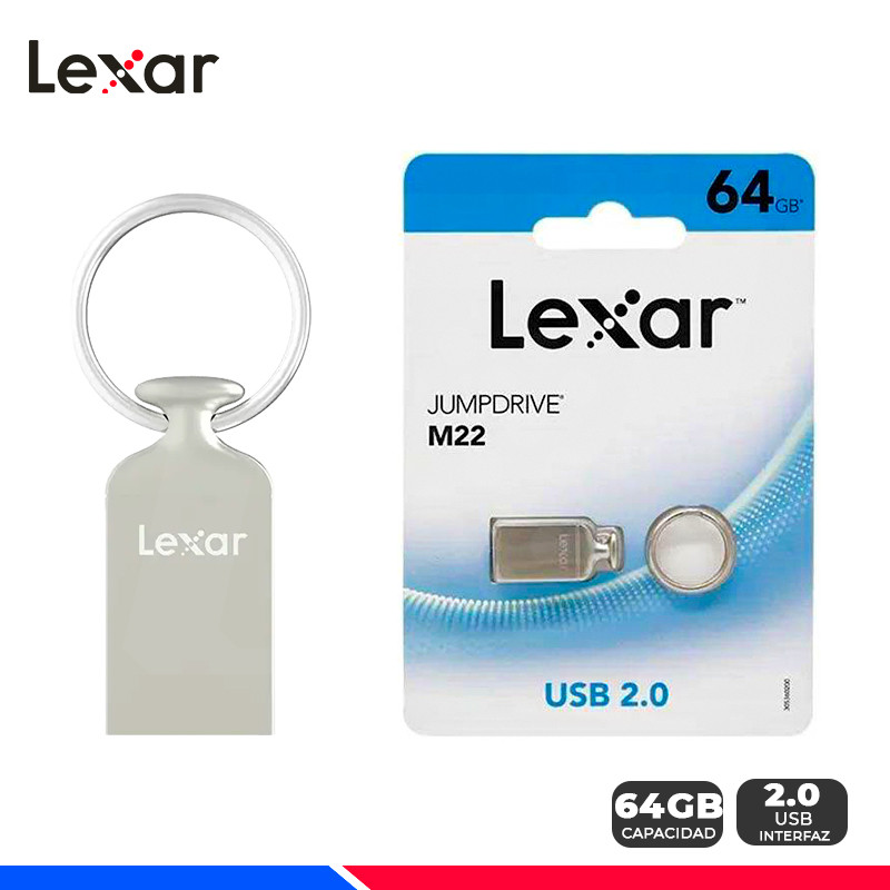 MEM. USB LEXAR JumpDrive M22, 64GB, USB 2.0 MEM. USB LEXAR JumpDrive M22, 64GB, USB 2.0