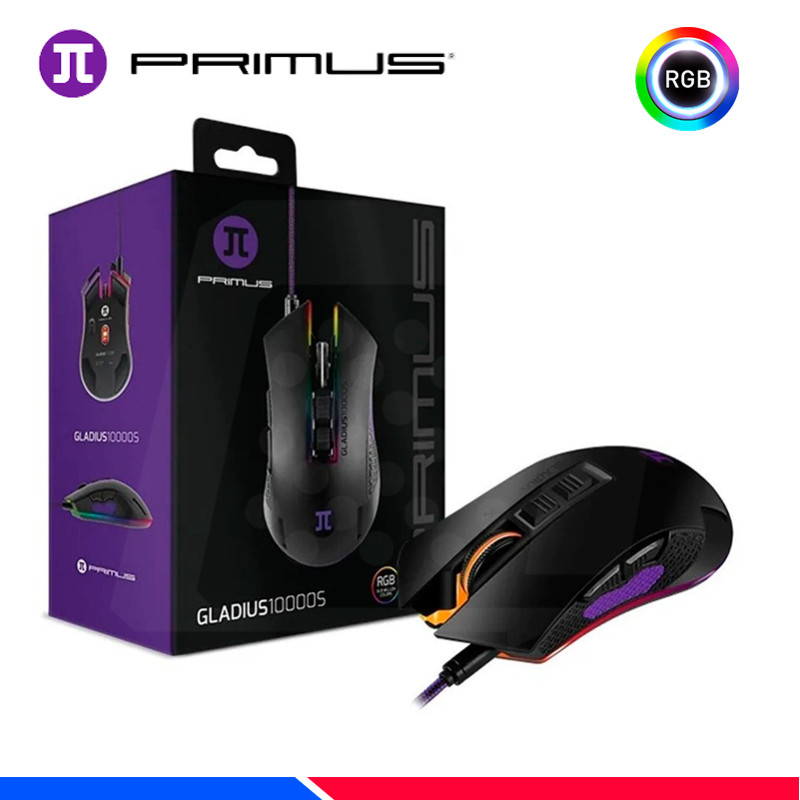 MOUSE GAMING PRIMUS GLADIUS 10000S RGB MOUSE GAMING PRIMUS GLADIUS 10000S RGB