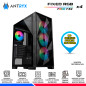 CASE ANTRYX RX-250 BLACK, FIXED RGB, FAN x4, V/TEMPLADO CASE ANTRYX RX-250 BLACK, FIXED RGB, FAN x4, V/TEMPLADO