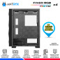 CASE ANTRYX RX-250 BLACK, FIXED RGB, FAN x4, V/TEMPLADO CASE ANTRYX RX-250 BLACK, FIXED RGB, FAN x4, V/TEMPLADO