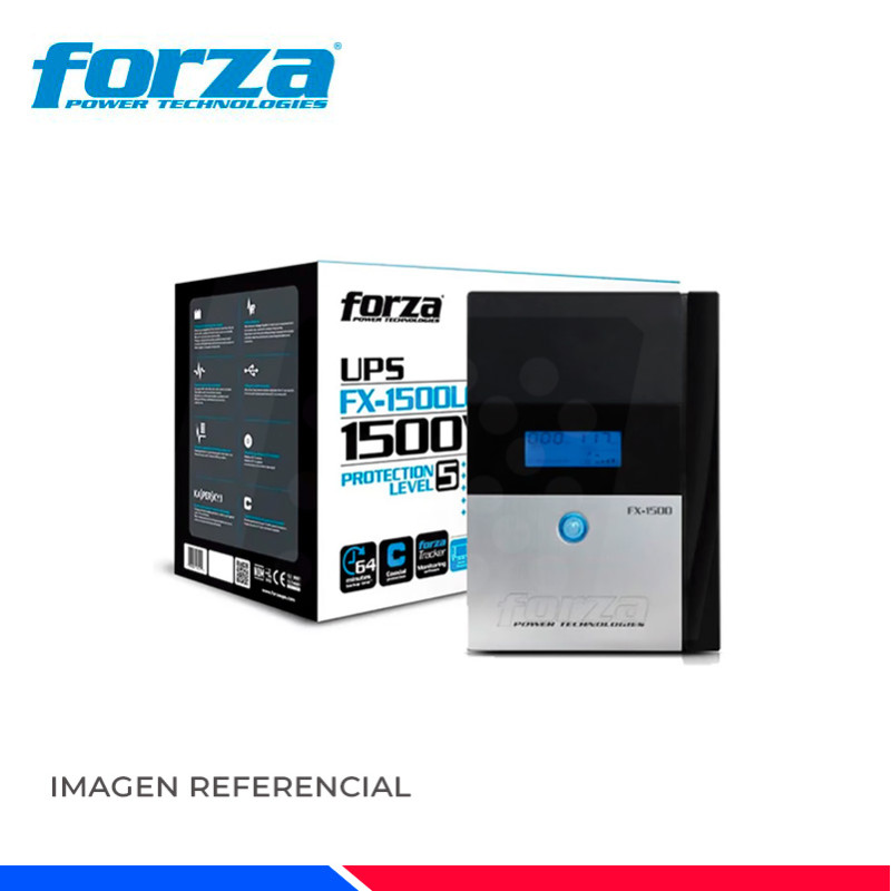 UPS FORZA FX1500LCD-U 1500VA/840W 220V UPS FORZA FX1500LCD-U 1500VA/840W 220V
