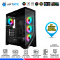 CASE ANTRYX FX-650 BLACK, FAN x4 ARGB, V/TEMPLADO CASE ANTRYX FX-650 BLACK, FAN x4 ARGB, V/TEMPLADO