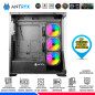 CASE ANTRYX FX-650 BLACK, FAN x4 ARGB, V/TEMPLADO CASE ANTRYX FX-650 BLACK, FAN x4 ARGB, V/TEMPLADO