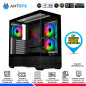 CASE ANTRYX FX 740 BLACK, 3 COOLER ARGB, USB TIPO C, V/TEMPLADO CASE ANTRYX FX 740 BLACK, 3 COOLER ARGB, USB TIPO C, V/TEMPLADO
