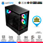 CASE ANTRYX FX 740 BLACK, 3 COOLER ARGB, USB TIPO C, V/TEMPLADO CASE ANTRYX FX 740 BLACK, 3 COOLER ARGB, USB TIPO C, V/TEMPLADO