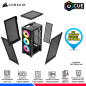 CASE CORSAIR 2000D RGB AIRFLOW MESH, Mini-ITX, BLACK CASE CORSAIR 2000D RGB AIRFLOW MESH, Mini-ITX, BLACK