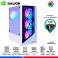 CASE GAMER HALION DRAGON CR15 BLANCO, F/500W, RAINBOW, V/TEMPLADO CASE GAMER HALION DRAGON CR15 BLANCO, F/500W, RAINBOW, V/TEMPLADO