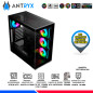 CASE ANTRYX FX 750 BLACK, 4 COOLER ARGB, USB TIPO C, V/TEMPLADO CASE ANTRYX FX 750 BLACK, 4 COOLER ARGB, USB TIPO C, V/TEMPLADO