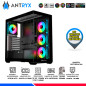 CASE ANTRYX FX 750 BLACK, 4 COOLER ARGB, USB TIPO C, V/TEMPLADO CASE ANTRYX FX 750 BLACK, 4 COOLER ARGB, USB TIPO C, V/TEMPLADO