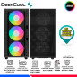 CASE DEEPCOOL CH560 BK, V/TEMPLADO, ARGB CASE DEEPCOOL CH560 BK, V/TEMPLADO, ARGB