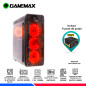CASE GAMING GAMEMAX KINGLIGHT ROJO C/FUE CASE GAMING GAMEMAX KINGLIGHT ROJO C/FUE