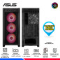 CASE ASUS TUF Gaming GT302 ARGB, BLACK, V/TEMPLADO CASE ASUS TUF Gaming GT302 ARGB, BLACK, V/TEMPLADO