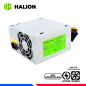 FUENTE DE PODER HALION ATX-600W P8, 600W FUENTE DE PODER HALION ATX-600W P8, 600W
