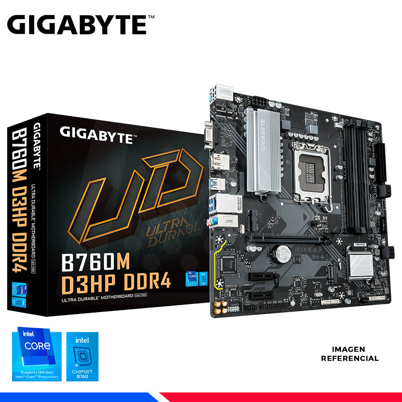 MAINBOARD GIGABYTE B760M D3HP DDR4, LGA 1700 MAINBOARD GIGABYTE B760M D3HP DDR4, LGA 1700