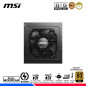 FUENTE DE PODER MAG A850GL PCIE5, 80 PLUS GOLD FULL MODULAR, 850W FUENTE DE PODER MAG A850GL PCIE5, 80 PLUS GOLD FULL MODULAR, 850W