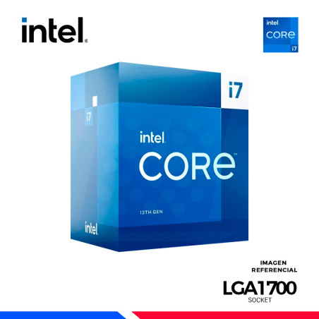 PROCESADOR INTEL CORE i7-13700, Cache 30MB, Hasta 5.2 Ghz.