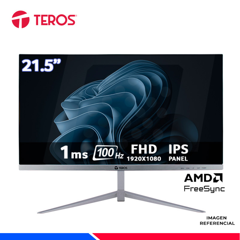 MONITOR TEROS TE-2127S, 21.5" IPS, FHD, 100Hz, 1ms, FreeSync MONITOR TEROS TE-2127S, 21.5" IPS, FHD, 100Hz, 1ms, FreeSync