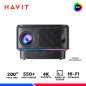 PROYECTOR HAVIT PJ300 PRO SMART, SOPORTA 4K, 550 ANSI LUMENS PROYECTOR HAVIT PJ300 PRO SMART, SOPORTA 4K, 550 ANSI LUMENS
