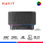 PROYECTOR HAVIT PJ300 PRO SMART, SOPORTA 4K, 550 ANSI LUMENS PROYECTOR HAVIT PJ300 PRO SMART, SOPORTA 4K, 550 ANSI LUMENS