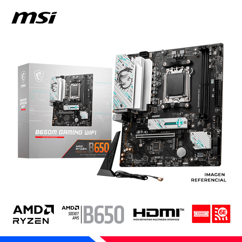 MAINBOARD MSI B650M GAMING WIFI, DDR5, AM5, AMD MAINBOARD MSI B650M GAMING WIFI, DDR5, AM5, AMD