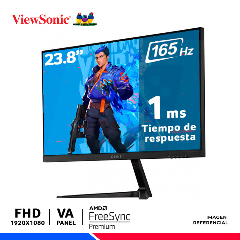 MONITOR VIEWSONIC GAMING VX2418-P-MHD, 23.8" VA, FHD, 165Hz, 1ms, FreeSync MONITOR VIEWSONIC GAMING VX2418-P-MHD, 23.8" VA, FHD, 165Hz, 1ms, FreeSync
