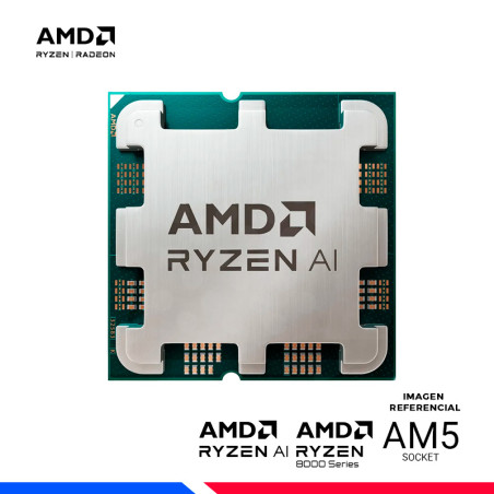 PROCESADOR AMD RYZEN 7 8700F, 4.1/5.0 Ghz, AM5