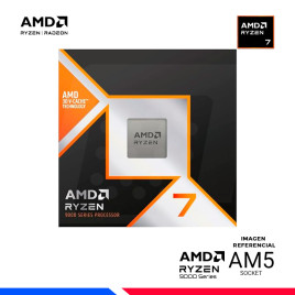 PROCESADOR AMD RYZEN 7 9800X3D, Cache 96 MB, Hasta 5.2 Ghz, AM5