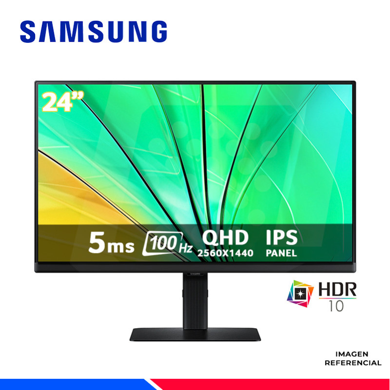 MONITOR SAMSUNG LS24D600EALXPE, ViewFinity S6, 24" IPS, QHD, 100Hz, 5ms MONITOR SAMSUNG LS24D600EALXPE, ViewFinity S6, 24" IPS, QHD, 100Hz, 5ms