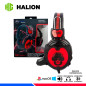 AURICULAR GAMING HALION S2 MONKEY NEGRO/ROJO AURICULAR GAMING HALION S2 MONKEY NEGRO/ROJO