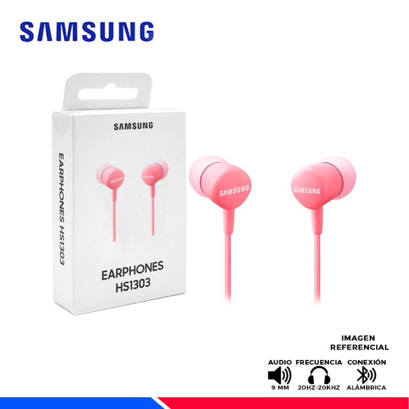 AUDIFONOS SAMSUNG HS130 PINK AUDIFONOS SAMSUNG HS130 PINK
