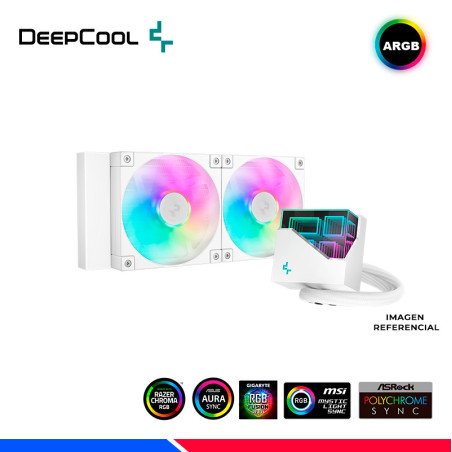 REFRIGERACION LIQUIDA DEEPCOOL LT240 WH, ARGB