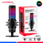 MICROFONO HYPERX QUADCAST S, USB, NEGRO/GRIS, RGB MICROFONO HYPERX QUADCAST S, USB, NEGRO/GRIS, RGB