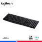 TECLADO INALAMBRICO LOGITECH K270, RECEPTOR UNIFYING, BLACK TECLADO INALAMBRICO LOGITECH K270, RECEPTOR UNIFYING, BLACK