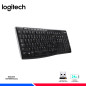 TECLADO INALAMBRICO LOGITECH K270, RECEPTOR UNIFYING, BLACK TECLADO INALAMBRICO LOGITECH K270, RECEPTOR UNIFYING, BLACK