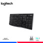 TECLADO INALAMBRICO LOGITECH K270, RECEPTOR UNIFYING, BLACK TECLADO INALAMBRICO LOGITECH K270, RECEPTOR UNIFYING, BLACK