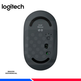 COMBO LOGITECH TECLADO + MOUSE POP ICON, BT/WIRELESS, GRAFITO