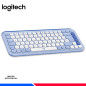 COMBO LOGITECH TECLADO + MOUSE POP ICON, BT/WIRELESS, LILA COMBO LOGITECH TECLADO + MOUSE POP ICON, BT/WIRELESS, LILA