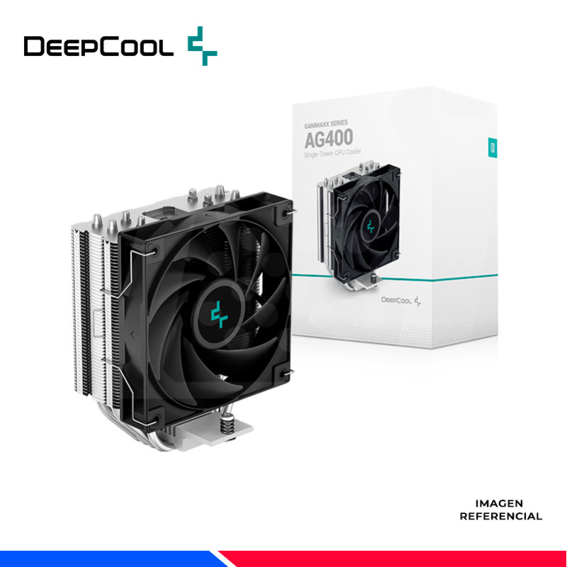 COOLER DE PROCESADOR DEEPCOOL AG400 COOLER DE PROCESADOR DEEPCOOL AG400