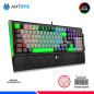 TECLAD MECANICO ANTRYX MK ZIGRA EVO, BLACK/GRAY, SWITCH RED TECLAD MECANICO ANTRYX MK ZIGRA EVO, BLACK/GRAY, SWITCH RED