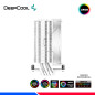 COOLER DE PROCESADOR DEEPCOOL AG400 WH, ARGB COOLER DE PROCESADOR DEEPCOOL AG400 WH, ARGB