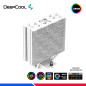 COOLER DE PROCESADOR DEEPCOOL AG400 WH, ARGB COOLER DE PROCESADOR DEEPCOOL AG400 WH, ARGB